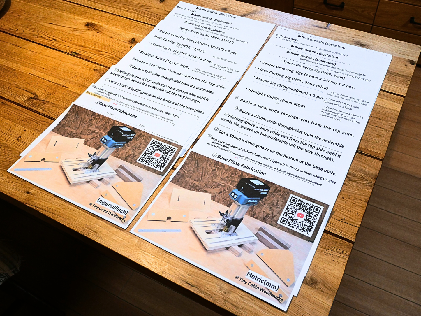 14-in-1 Multi-Function Trim Router Base & Guide System (Metric & Imperial/Detailed PDF Guide)