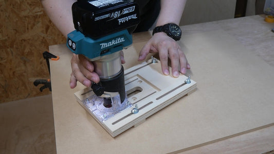 【図面】14-in-1 トリマー多機能ベース&ガイドシステム (ミリ&インチ表記 / 詳細なPDFガイド)