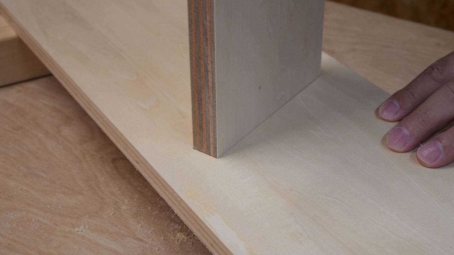 可動式トリマーテンプレート治具 製作図面（ミリ・インチ PDFプラン）