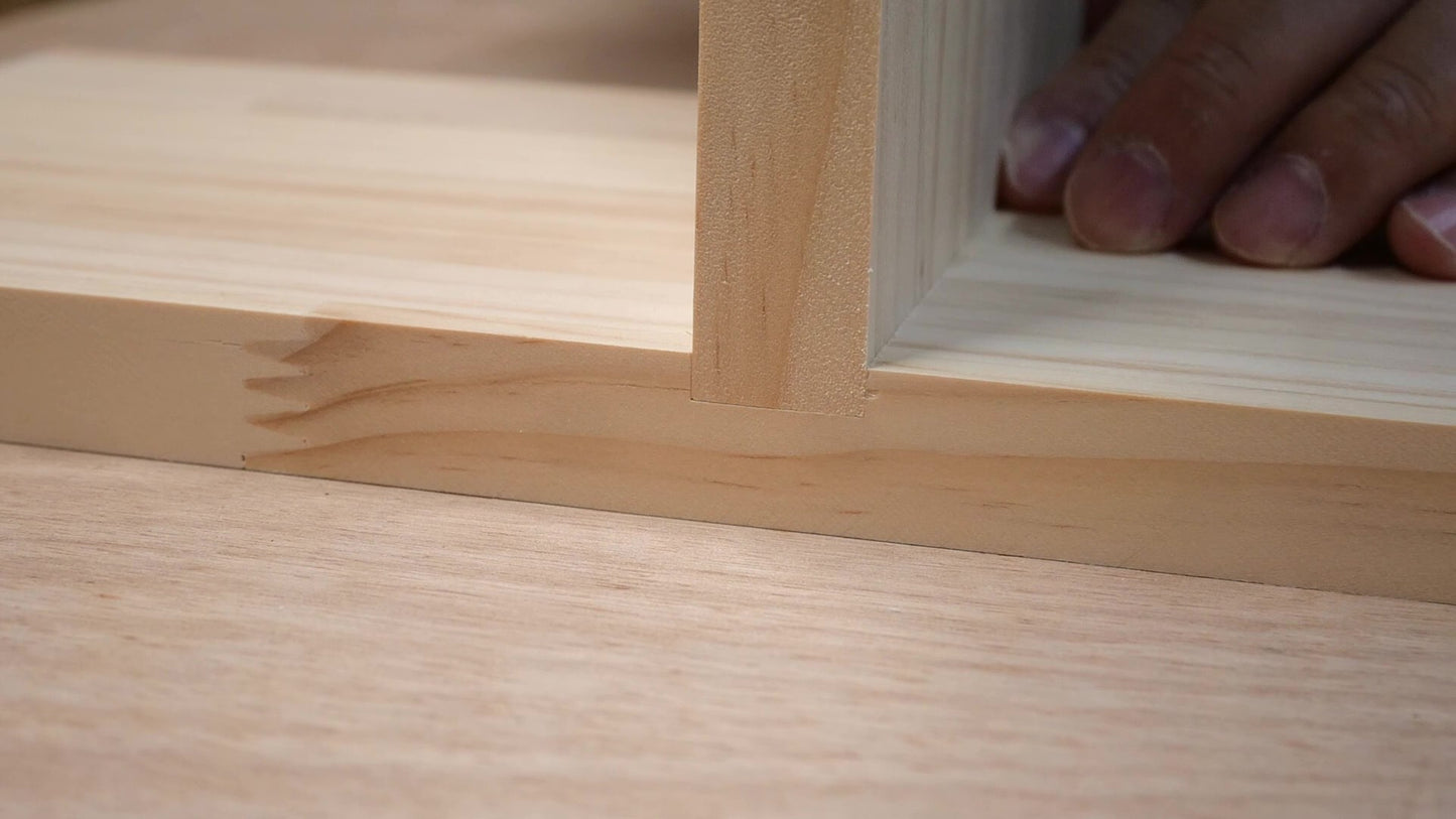 トリマー用「可変式」溝加工治具の作り方 （ミリ＆インチ表記 / 詳細なPDFガイド）