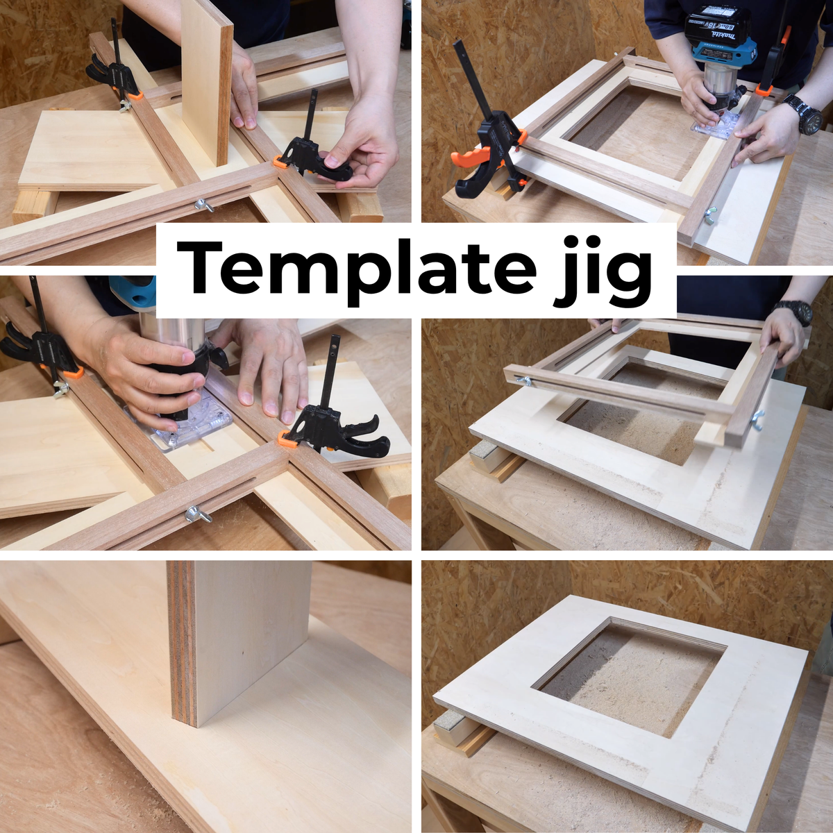 4-in-1 Ultimate Trim Router Jig Plans Bundle - Metric & Imperial 3D PDF