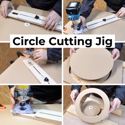 4-in-1 Ultimate Trim Router Jig Plans Bundle - Metric & Imperial 3D PDF