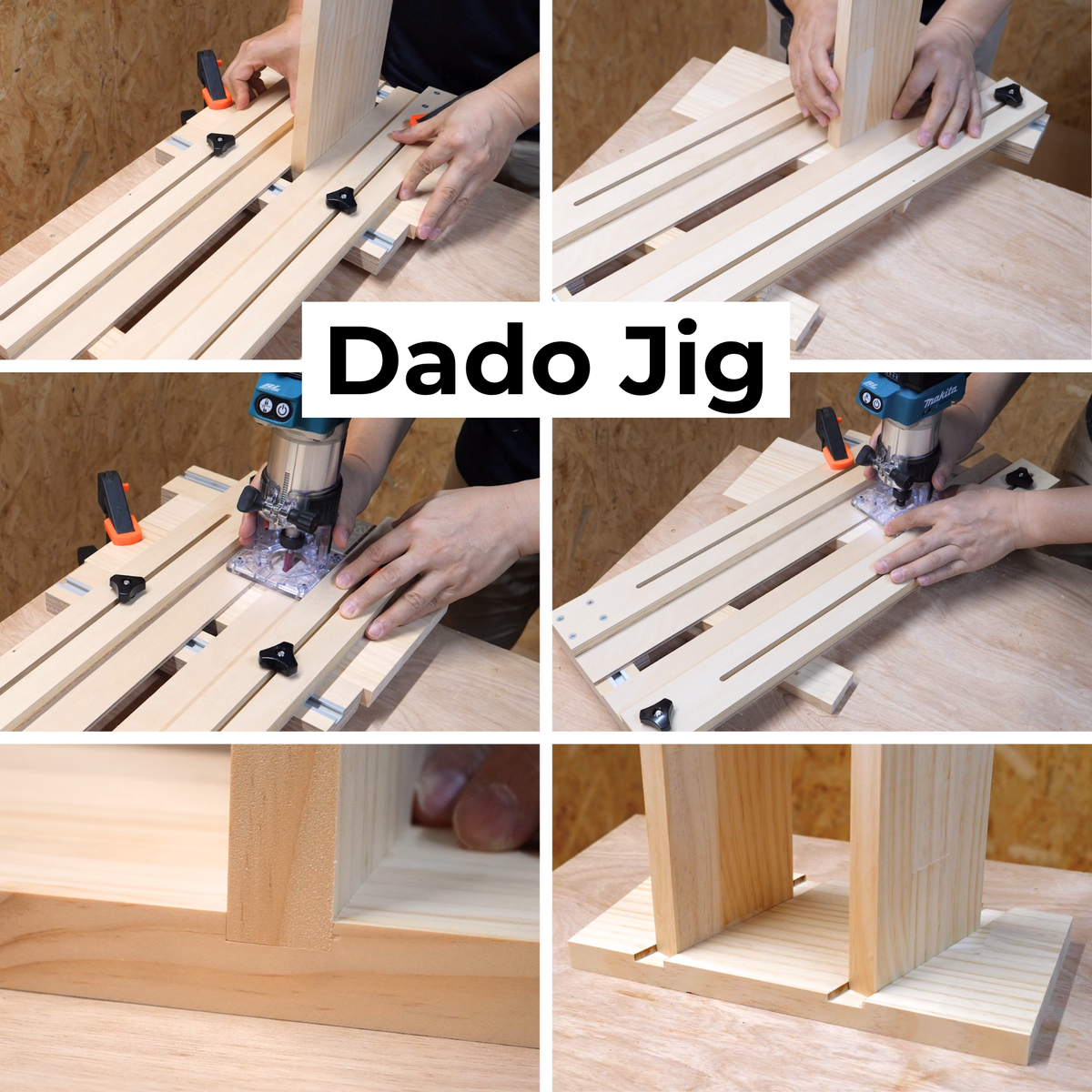 4-in-1 Ultimate Trim Router Jig Plans Bundle - Metric & Imperial 3D PDF