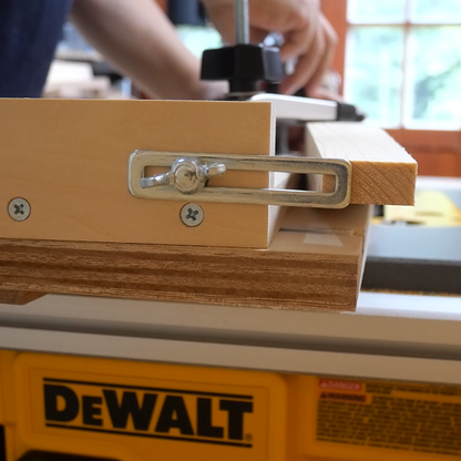 2-in-1 Taper & Straight Line Ripping Jig Plans for DeWalt DWE7485 & Compact Saws-3D PDF (Metric & Imperial)