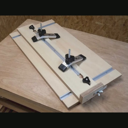 2-in-1 Taper & Straight Line Ripping Jig Plans for DeWalt DWE7485 & Compact Saws-3D PDF (Metric & Imperial)